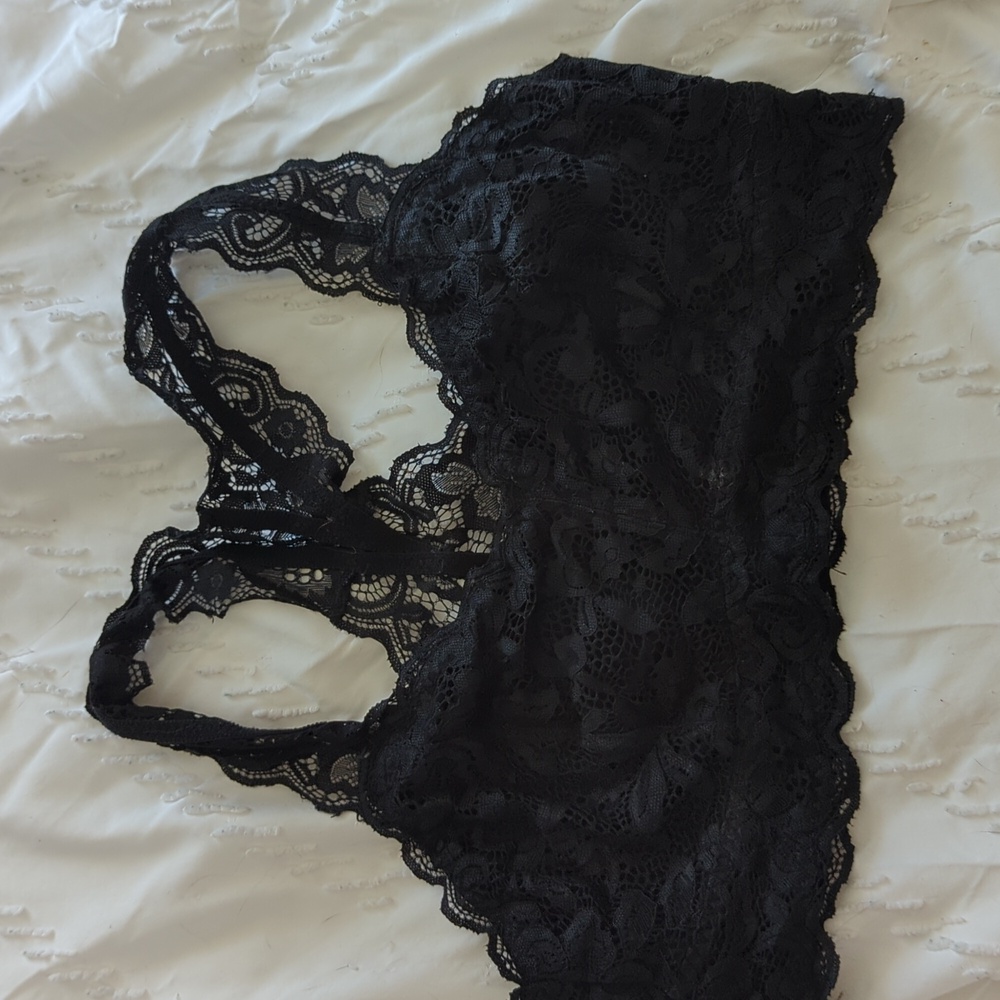 Black bralette